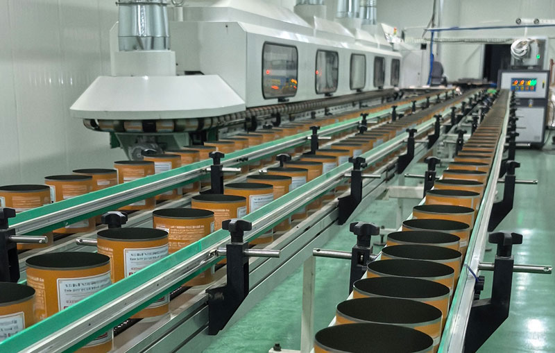 Tin cans factory